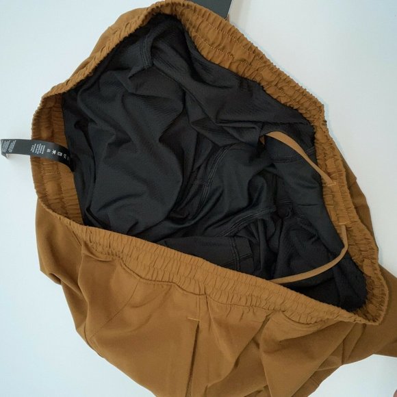 New Lululemon Men's Size XL Pace Breaker Shorts 7" Lined Copper Brown XL - Picture 8 of 12